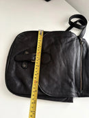 Fatface leather bag