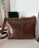 Fatface leather bag