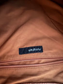Autograph large brown leather shoulder bag