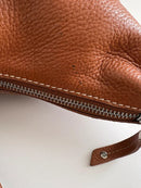 White stuff leather bag