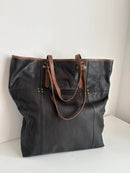 French connection leather bag