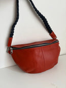 White stuff leather bag