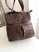 Fatface leather bag