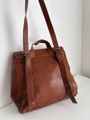 Fatface leather bag