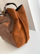 White stuff leather bag