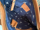Fatface leather bag