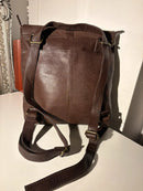 Fatface leather bag
