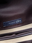 M&S leather bag