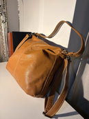 White stuff leather bag