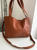 White stuff leather bag