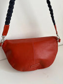 White stuff leather bag