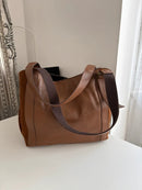 White stuff leather bag