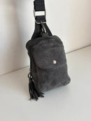 Fatface leather bag