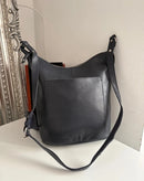 White stuff leather bag