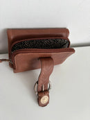 Fatface leather purse