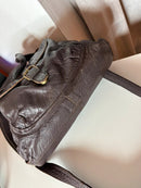 Fatface leather bag