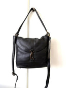 Fatface leather bag