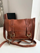 Fatface leather bag