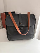 White stuff leather bag
