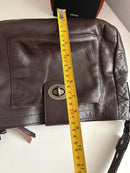 White stuff leather bag