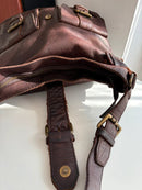 White stuff leather bag