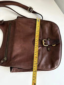 Fatface leather bag