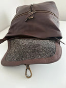 Fatface leather bag