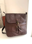 Fatface leather bag