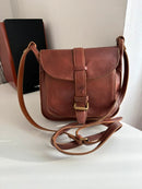 Fatface leather bag
