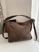 Fatface leather bag
