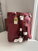 Fatface leather bag