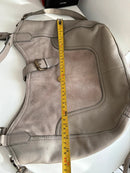 White stuff leather bag