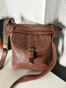Fatface leather bag