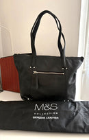 M&S leather bag