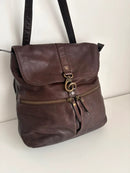 Fatface leather bag