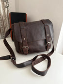 White stuff leather bag
