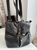 Fatface leather bag
