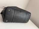 Marks and Spencer black leather handbag