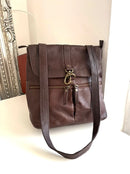 Fatface leather bag
