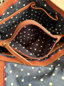 White stuff leather bag
