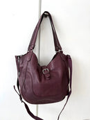 White stuff leather bag