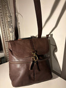 Fatface leather bag