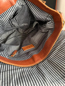 Fatface leather bag