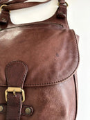 Fatface leather bag
