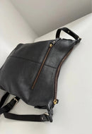 White stuff leather bag