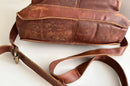 Fatface leather bag