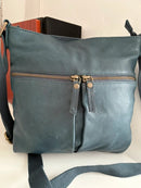 Fatface leather bag