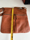 Fatface leather bag
