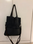 White stuff leather bag