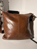 Fatface leather bag